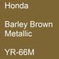 Preview: Honda, Barley Brown Metallic, YR-66M.